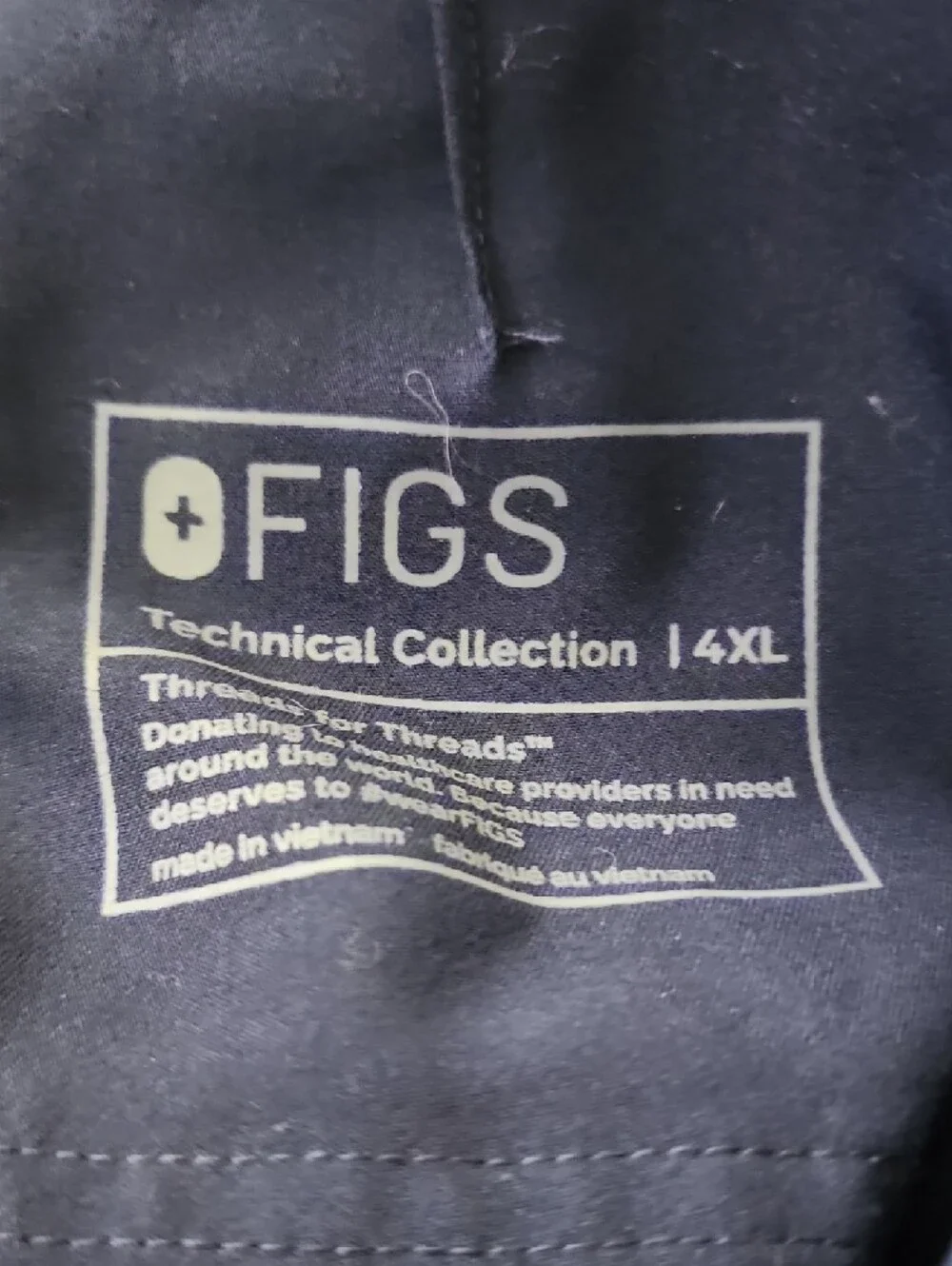 Womans Navy Drawstring FIG Pants EUC